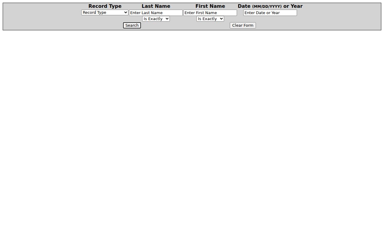 Lake County genealogy index search for historical household evidence